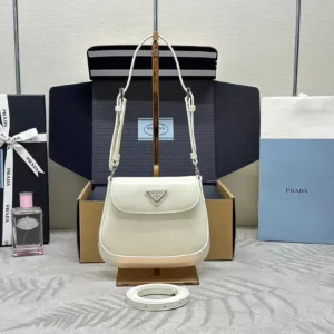 Prada Cleo brushed leather mini bag (Original Edition)