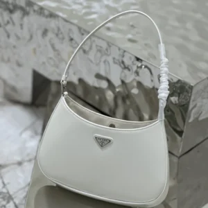 Prada Cleo brushed leather shoulder bag (Original Edition)