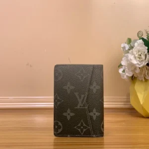 【 Pocket Card Holder Clip 】Gray green (made old) ✨P2100