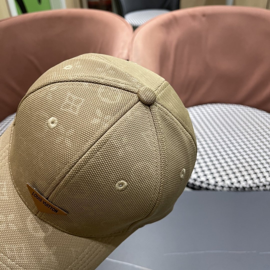 Louis Vuitton Khaki Monogram Baseball Cap – Unisex Lightweight Canvas Design - 图片 8