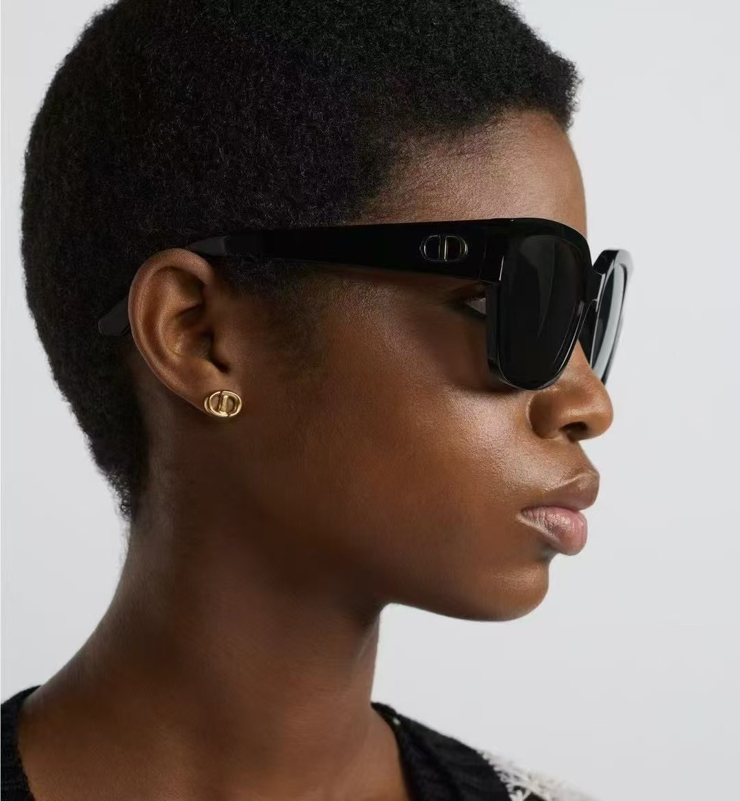Dior-Inspired Oversized Square Sunglasses · 2025 Unisex Luxury Street Style Shades - 图片 9
