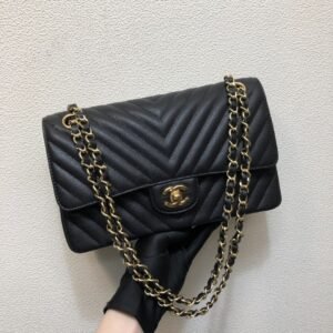2.55 Reissue Collection Black Calfskin 26CM