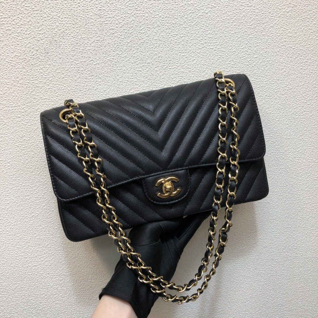 2.55 Reissue Collection Black Calfskin 26CM