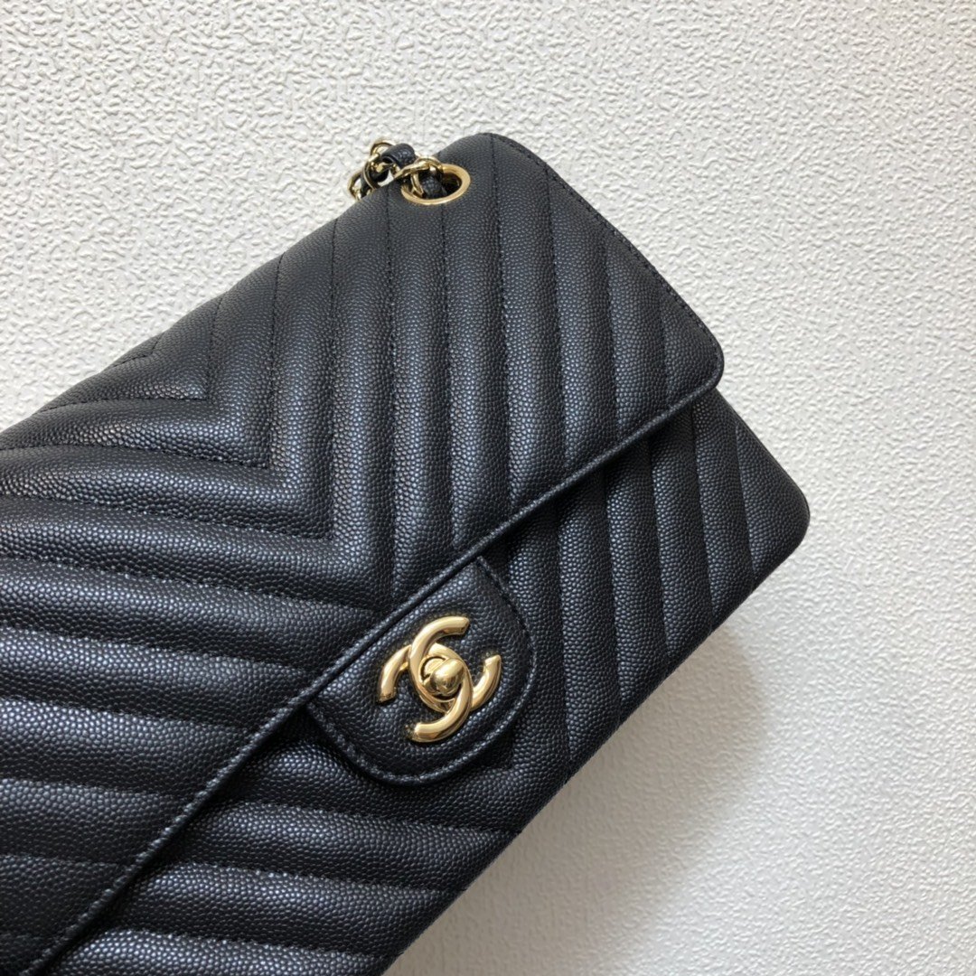 2.55 Reissue Collection Black Calfskin 26CM - 图片 2