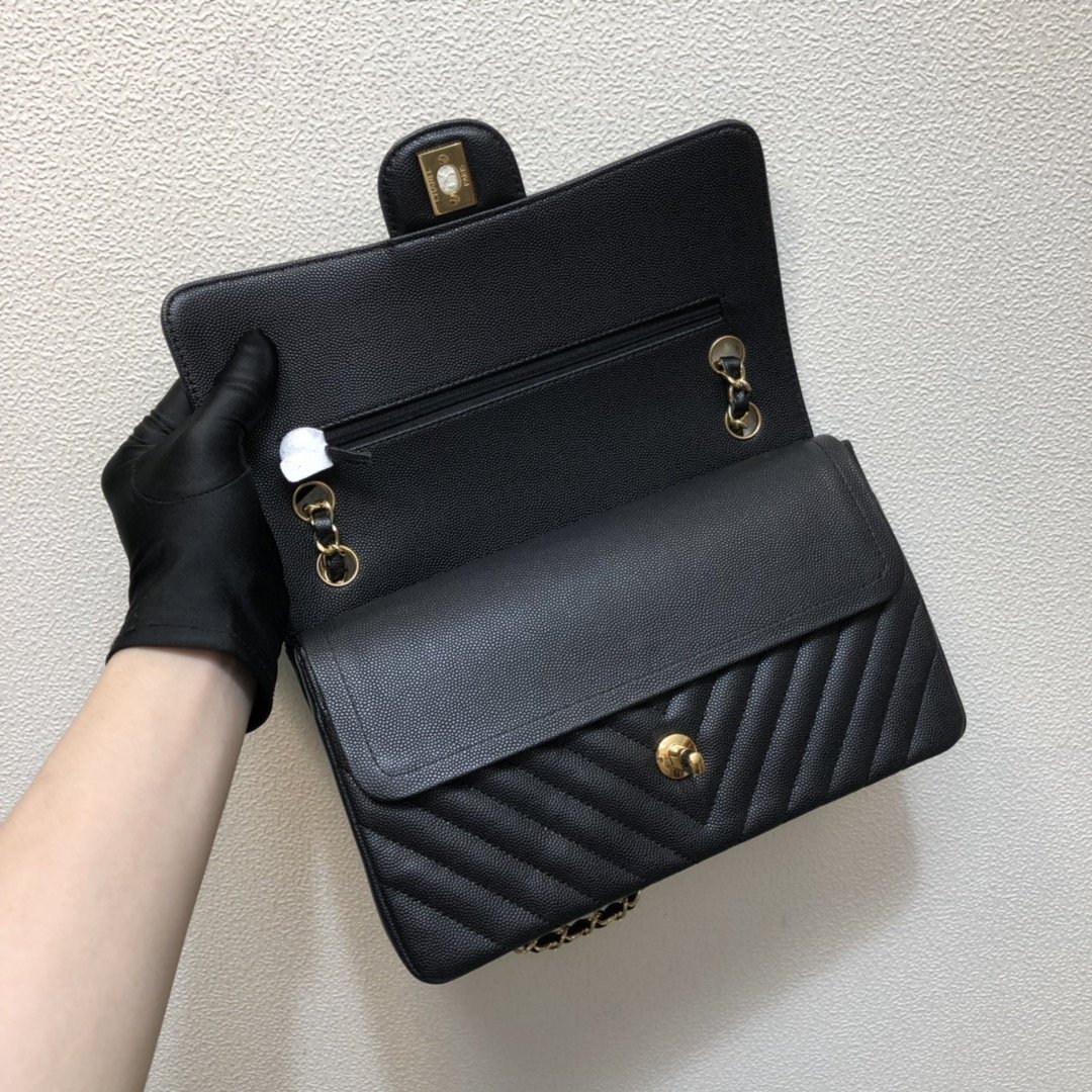 2.55 Reissue Collection Black Calfskin 26CM - 图片 6