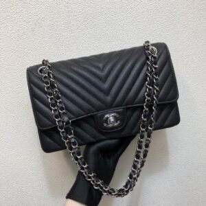 2.55 Reissue Collection Black Calfskin 26CM