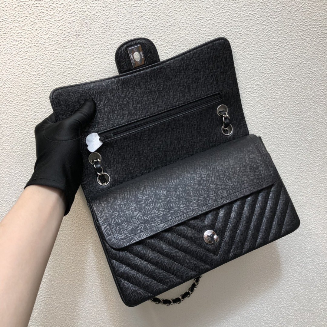 2.55 Reissue Collection Black Calfskin 26CM - 图片 6