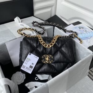 2.55 Reissue Collection Black Lambskin 26CM