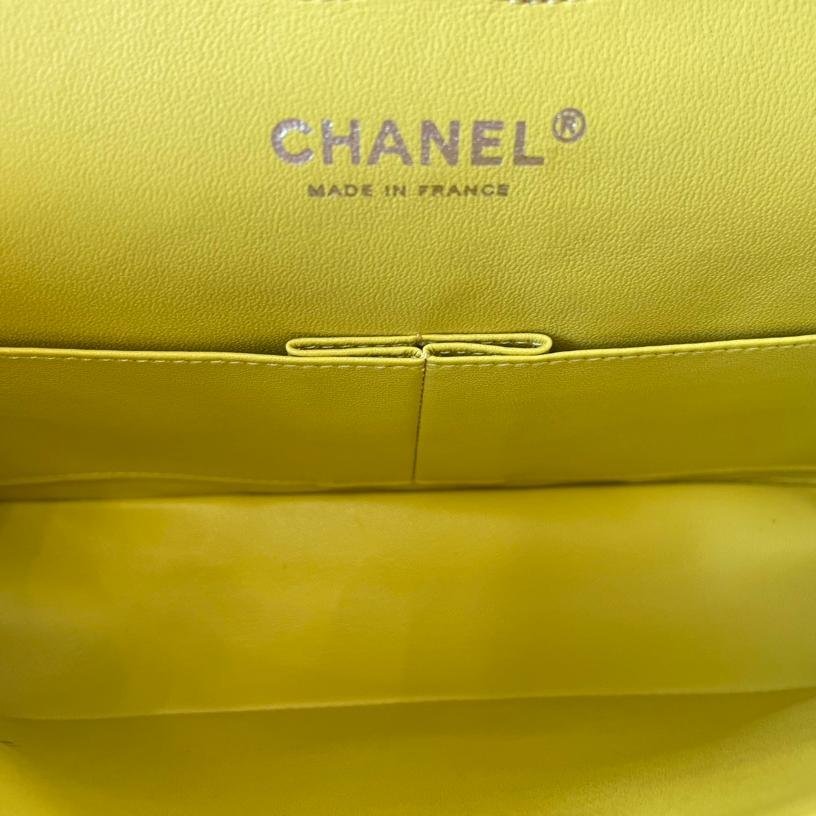 2.55 Reissue Collection Yellow Caviar Calfskin with Silver Hardware 26CM - 图片 9