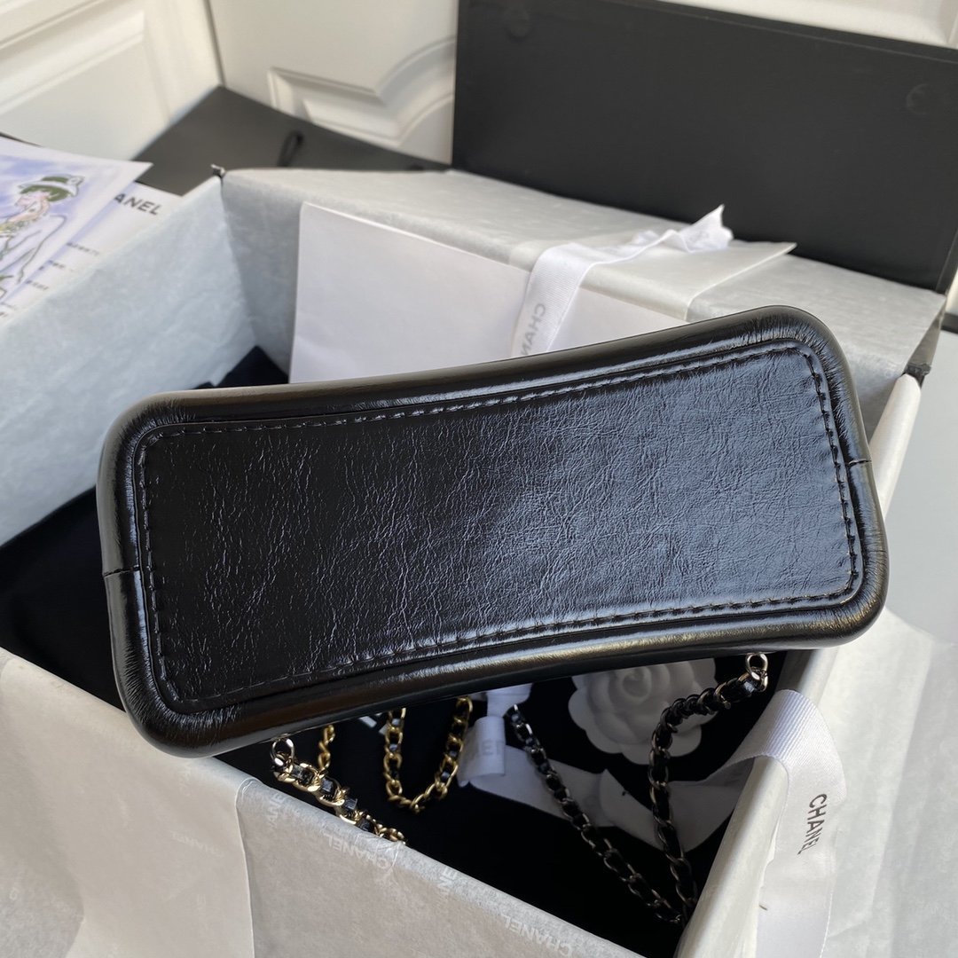Gabrielle Collection Navy Blue Calfskin Combination 24CM - 图片 5