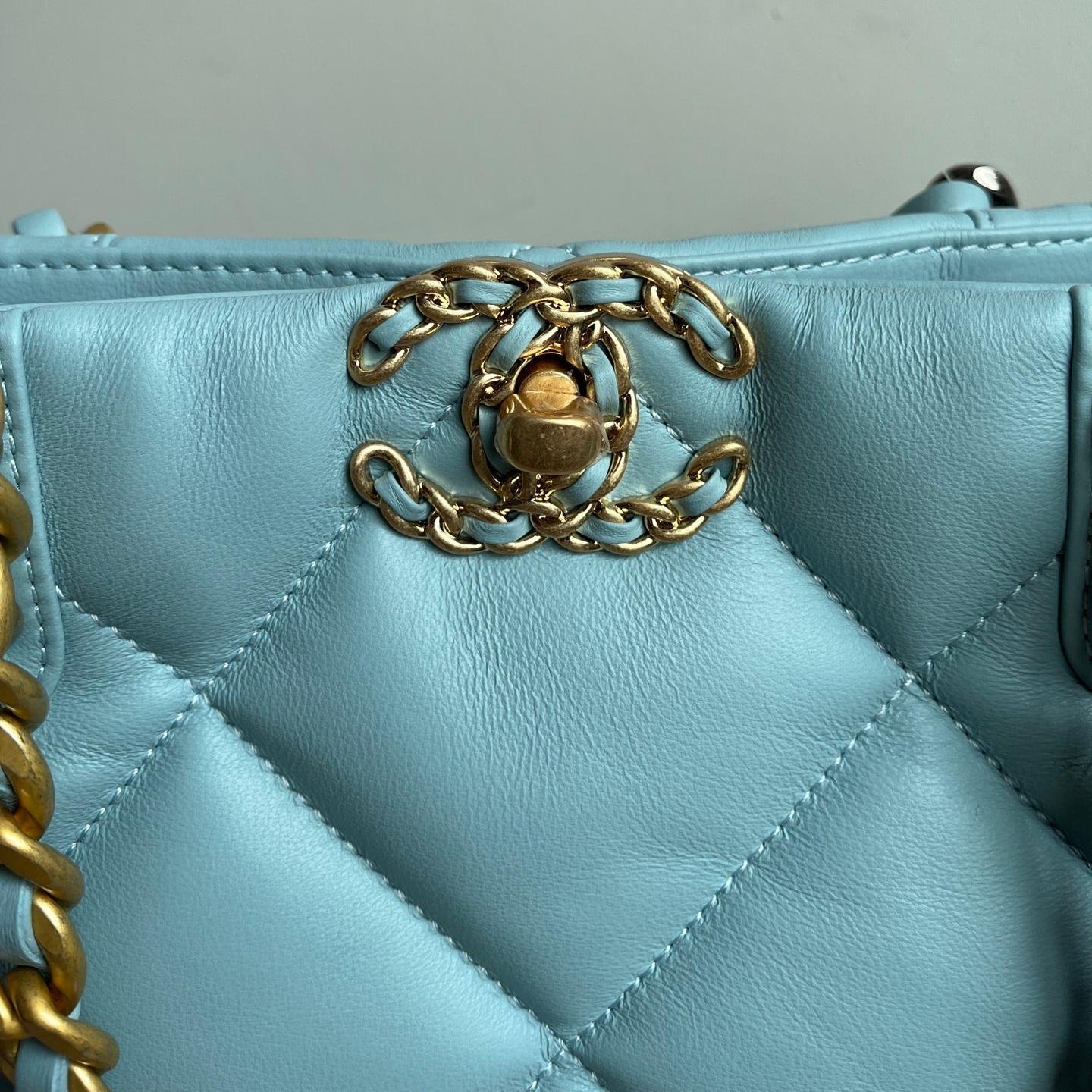 2223 Fall/Winter Collection Mint Green Lambskin 37CM - 图片 4