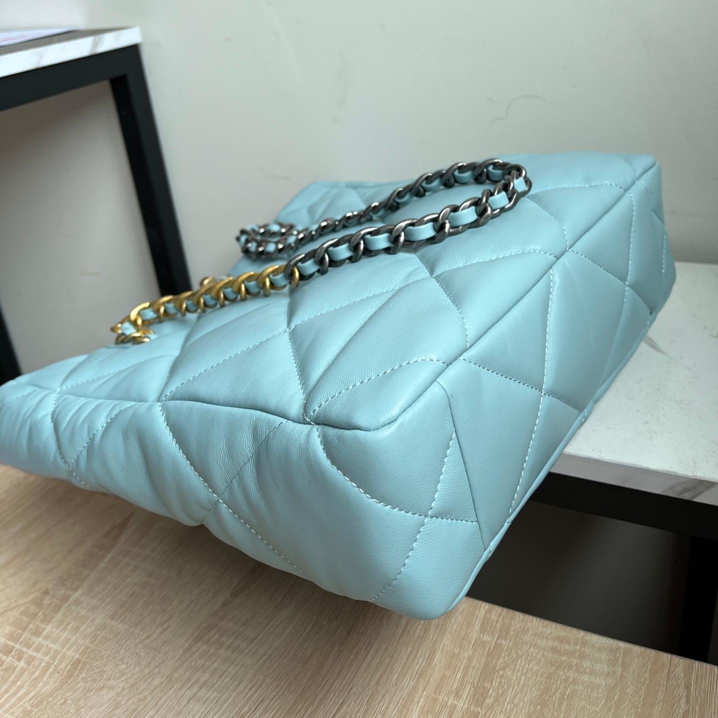 2223 Fall/Winter Collection Mint Green Lambskin 37CM - 图片 5
