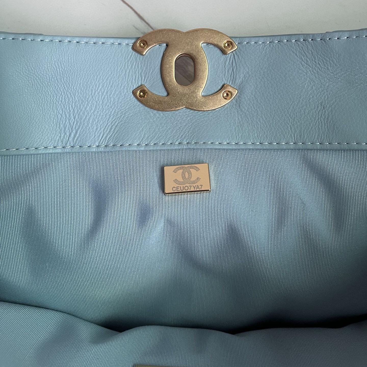 2223 Fall/Winter Collection Mist Blue Lambskin 41CM - 图片 8