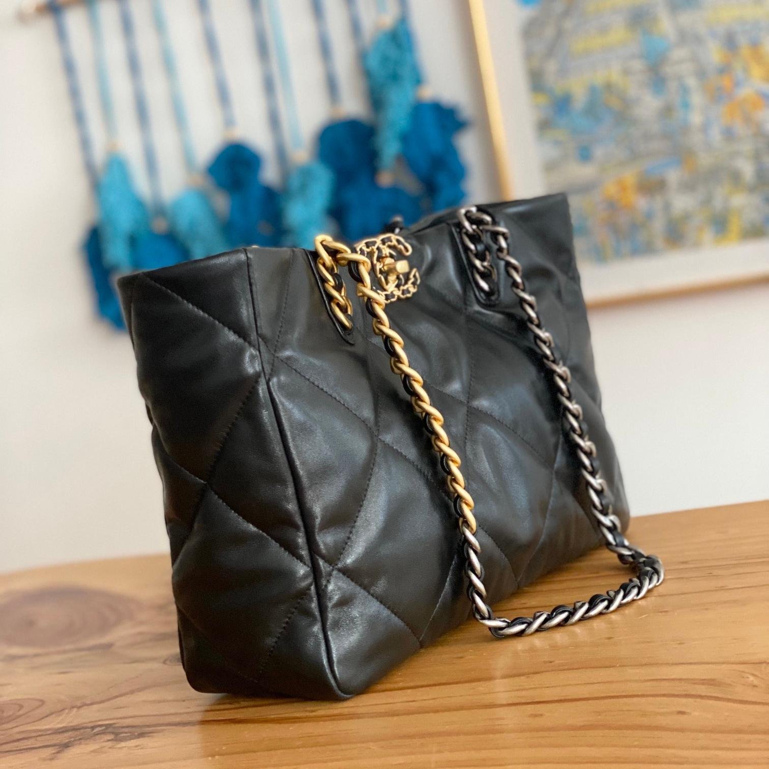 2223 Fall/Winter Collection Black Lambskin 41CM - 图片 2