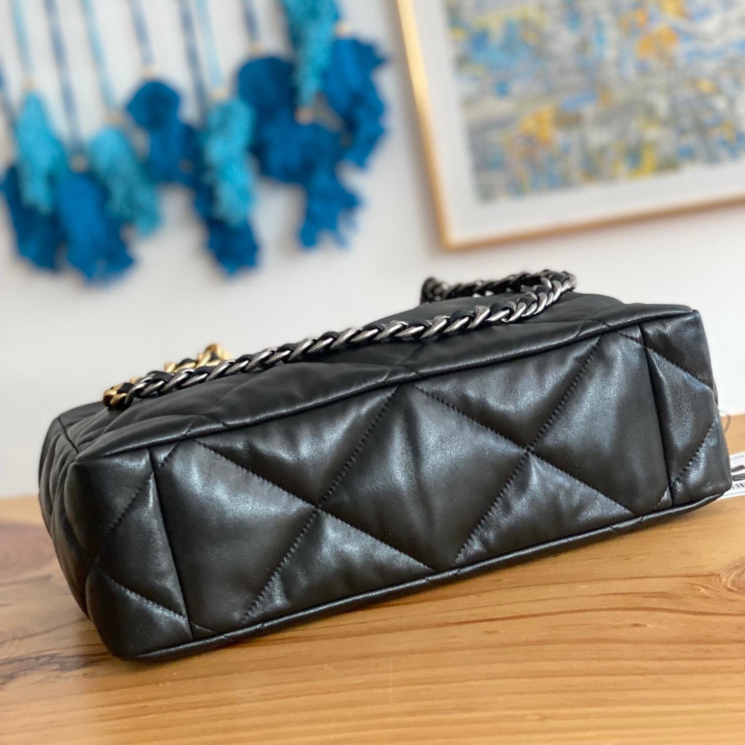 2223 Fall/Winter Collection Black Lambskin 41CM - 图片 5