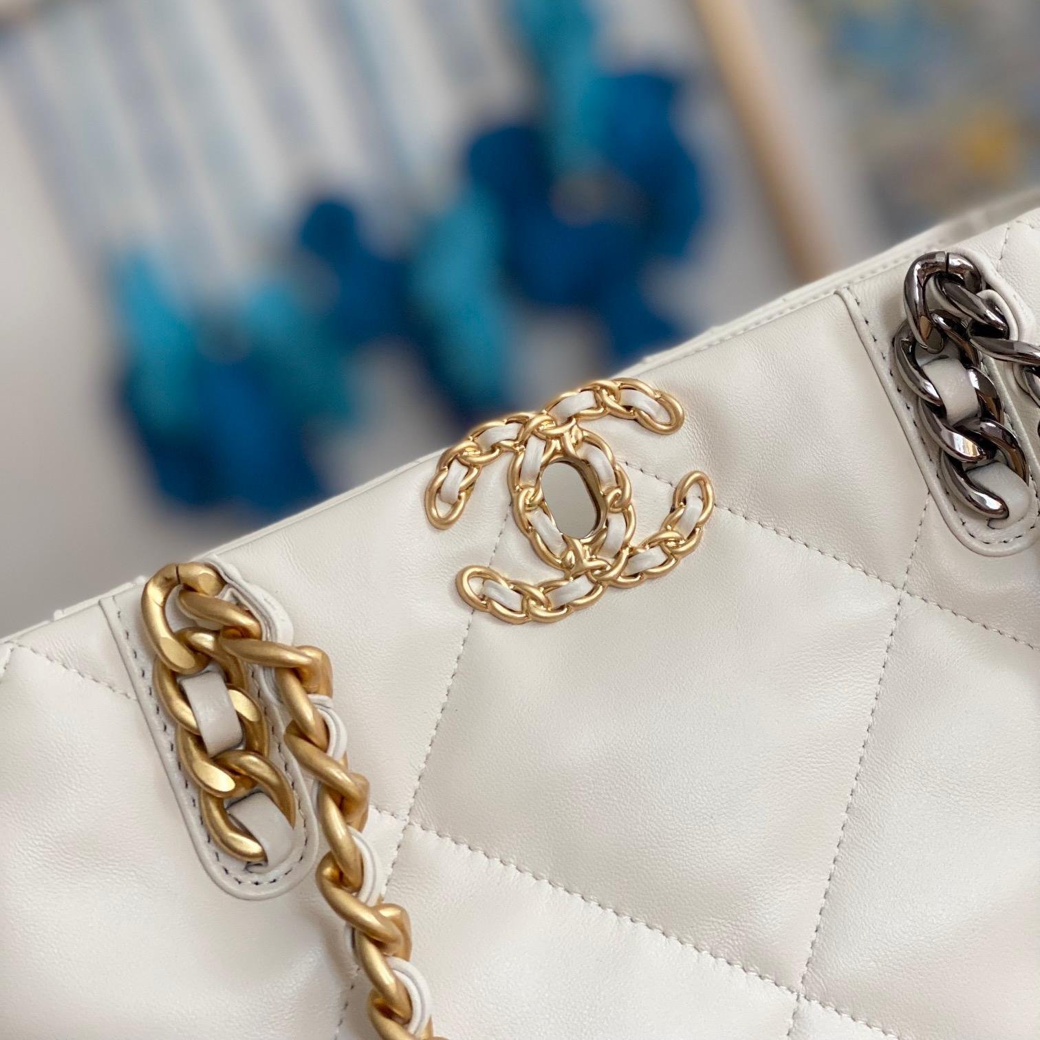 22B Collection White Lambskin 38CM - 图片 4