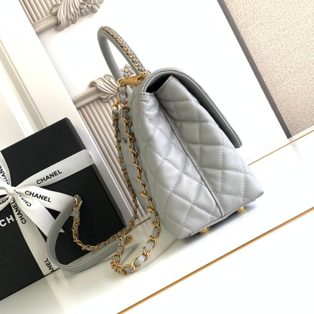 Coco Handle Collection Grey Caviar Calfskin 29CM - 图片 3