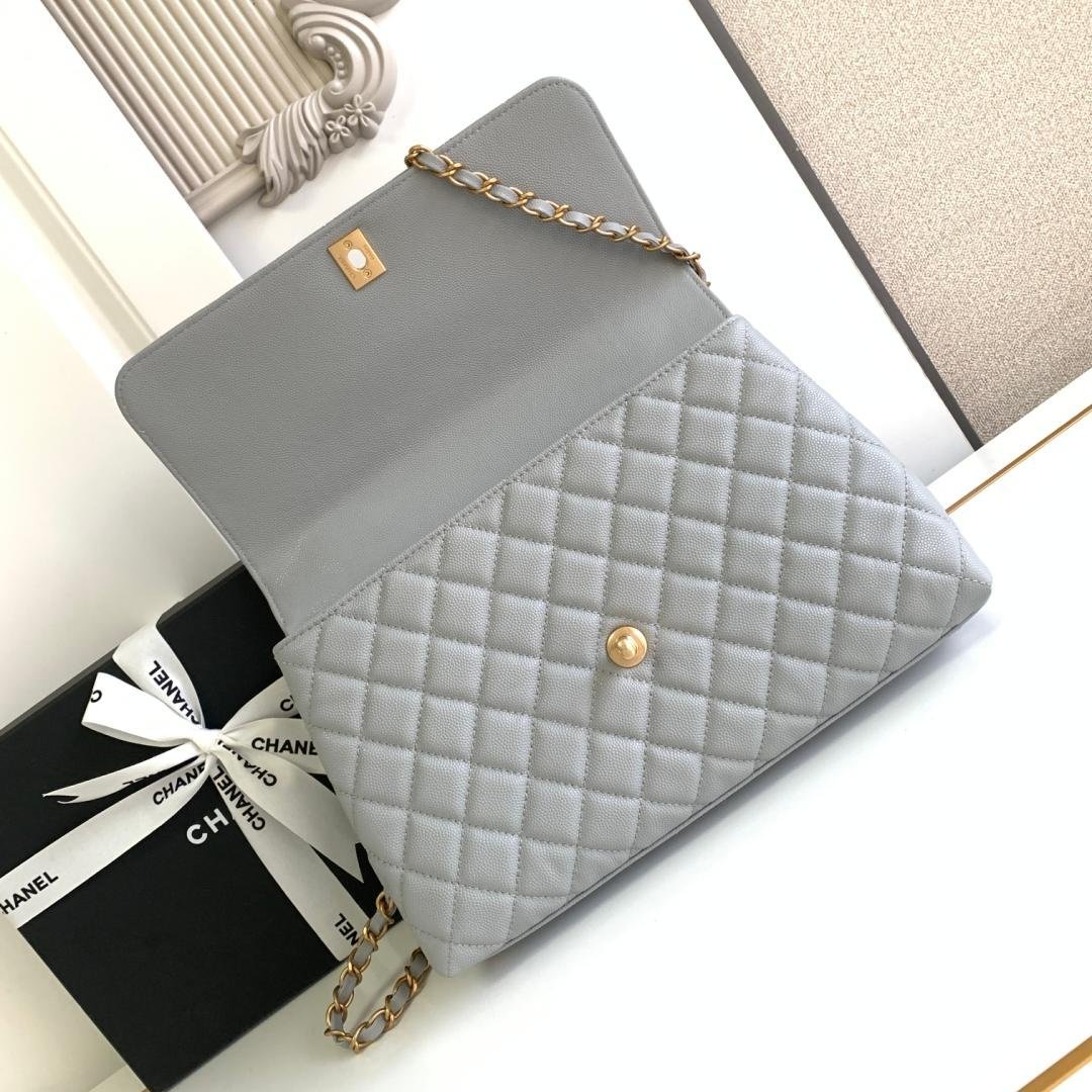Coco Handle Collection Grey Caviar Calfskin 29CM - 图片 7