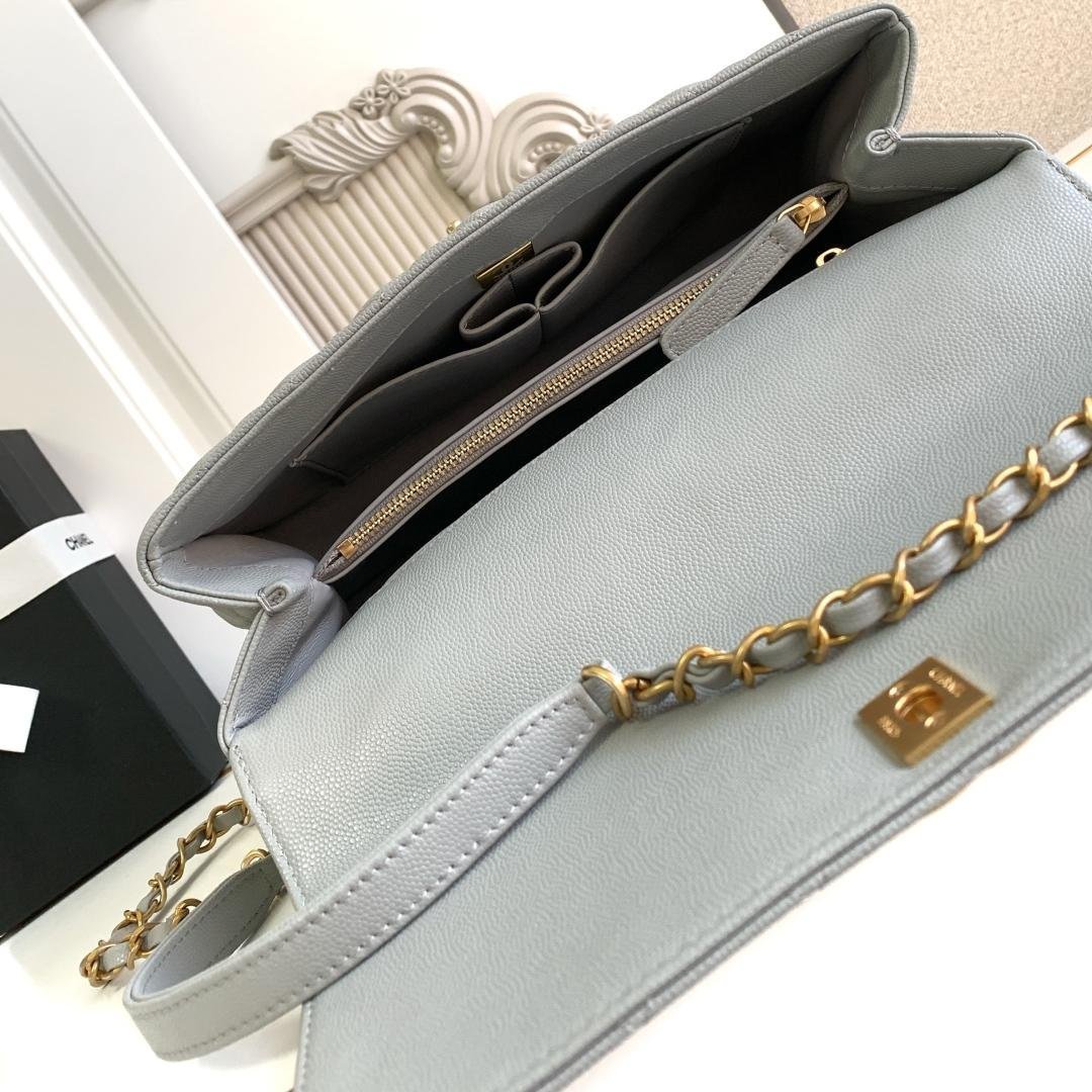 Coco Handle Collection Grey Caviar Calfskin 29CM - 图片 8