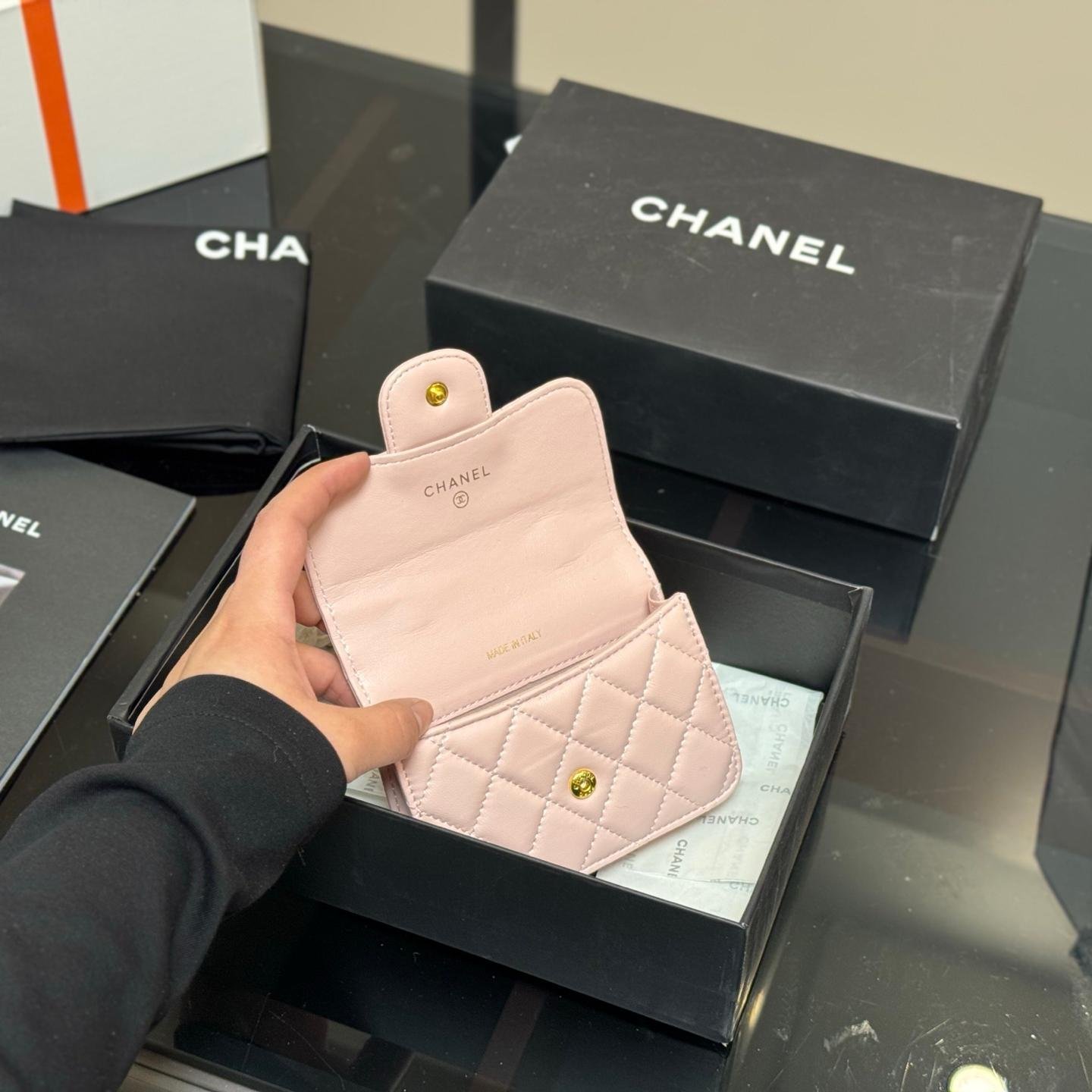 Mini Quilted Top Handle Bag in Blush Pink - 图片 5
