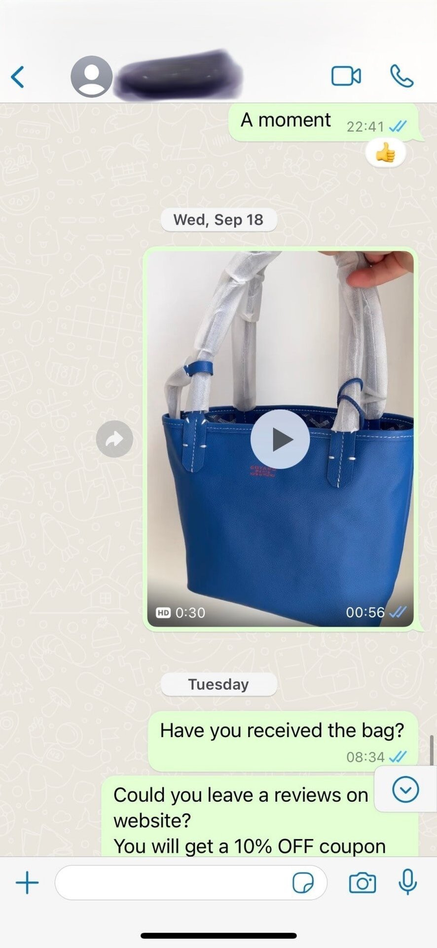 Mini Square Quilted Chain Bag in Blush Pink-11CM - 图片 3