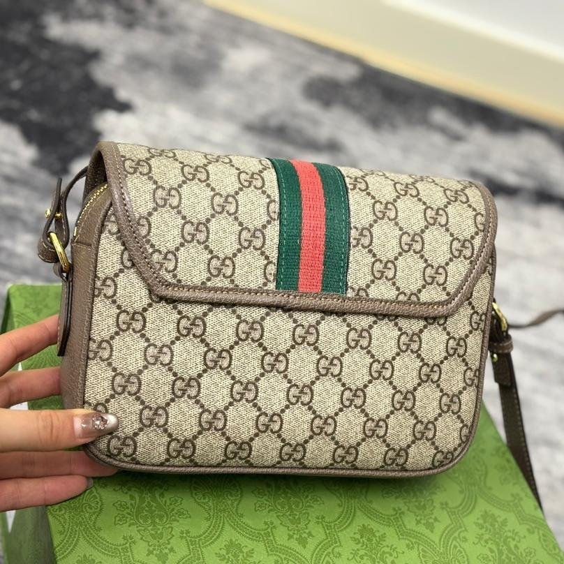 Gucci Ophidia Mini GG Shoulder Bag – Supreme Canvas 23CM - 图片 5