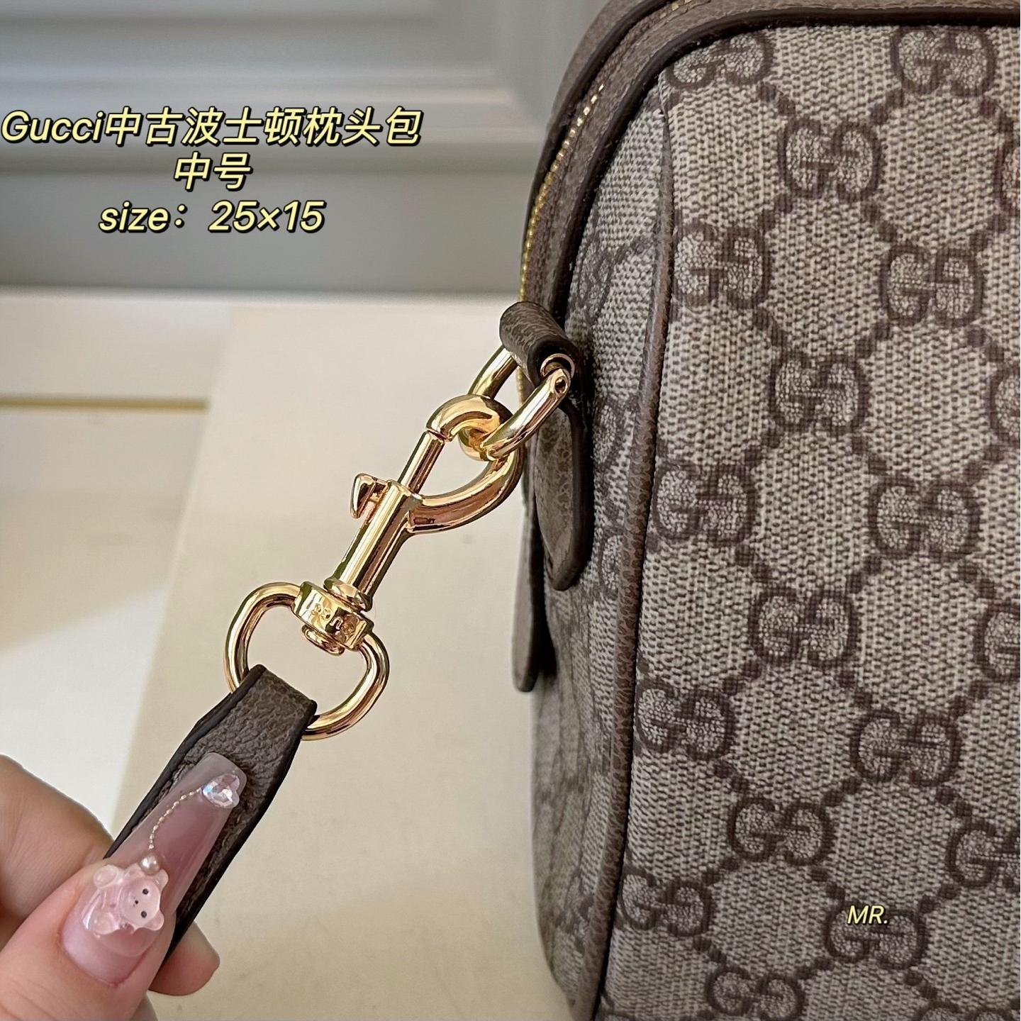 Gucci Ophidia GG Supreme Mini Backpack – Vintage Web Stripe 23x30CM - 图片 6