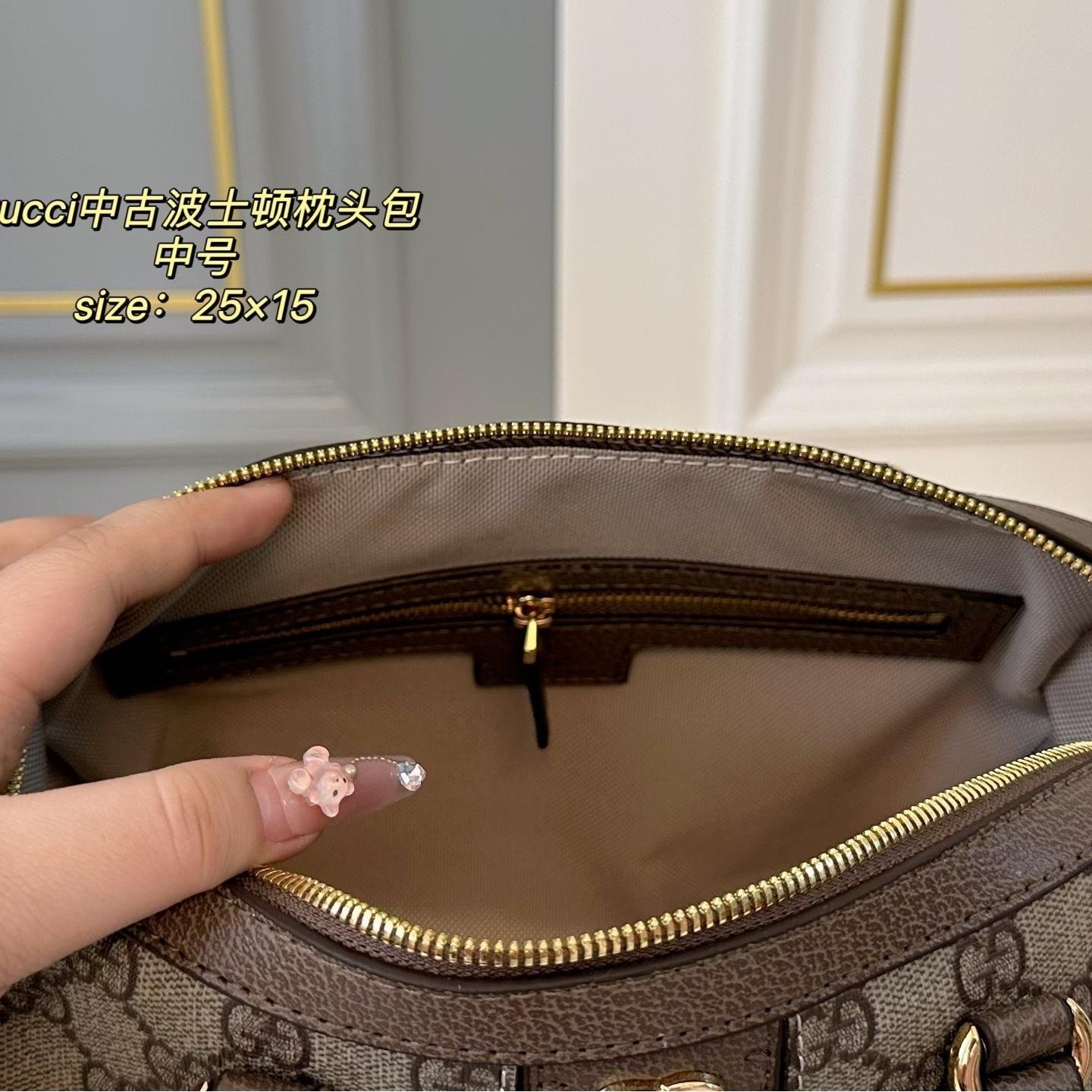 Gucci Ophidia GG Supreme Mini Backpack – Vintage Web Stripe 23x30CM - 图片 8