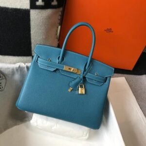 Birkin Denim Blue Calfskin 25CM/30CM