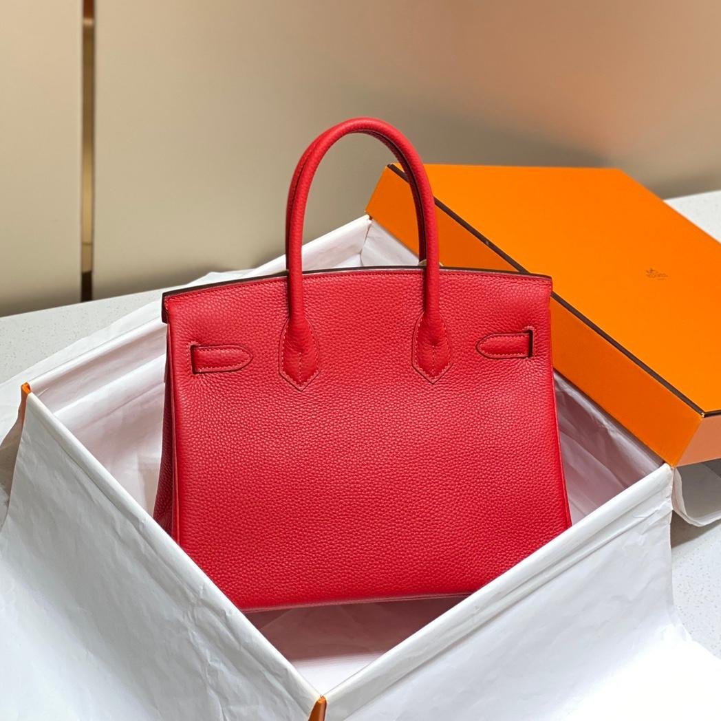 Birkin China Red Calfskin 25CM/30CM - 图片 3