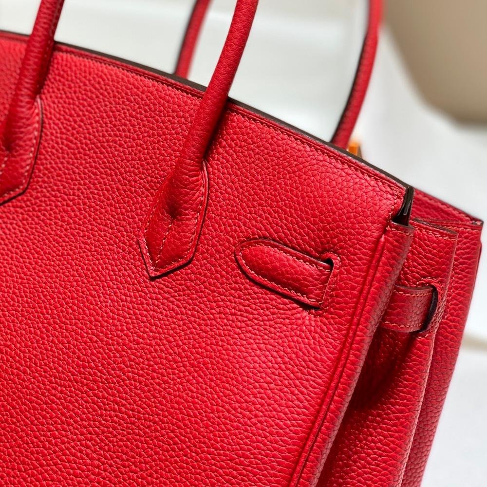 Birkin China Red Calfskin 25CM/30CM - 图片 6