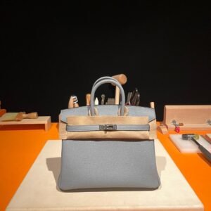 Birkin Linen Blue Togo Leather 25CM/30CM