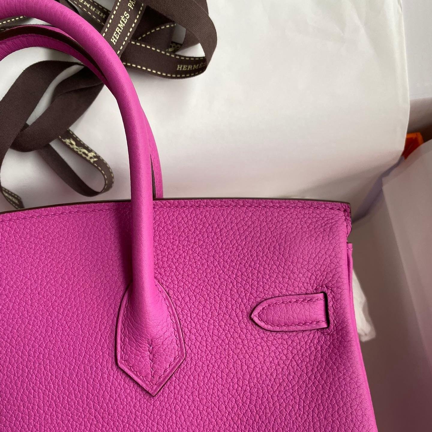 Birkin Magnolia Pink Togo Leather 25CM/30CM - 图片 7