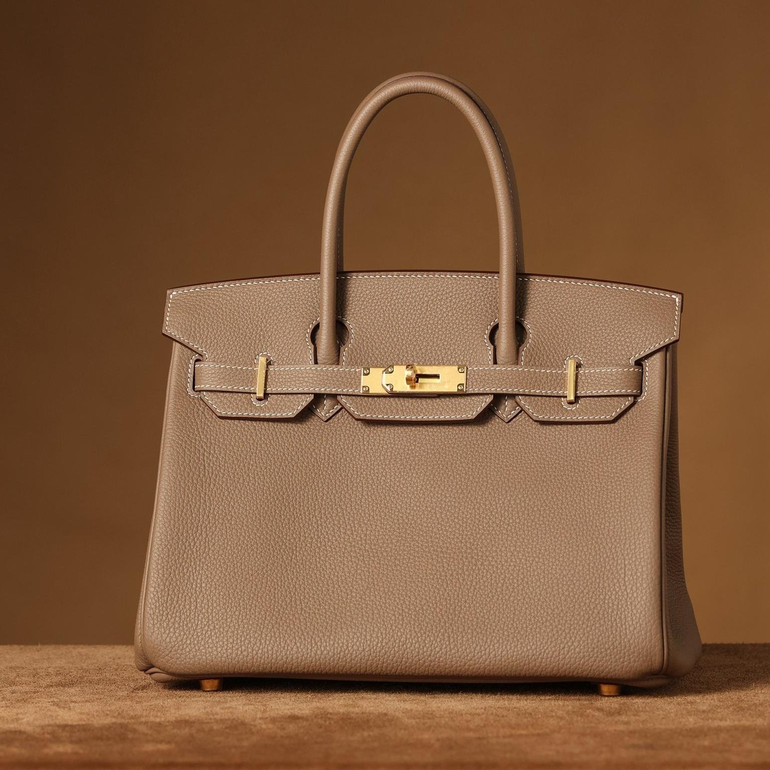Birkin Elephant Grey Togo Leather 25CM/30CM - 图片 4