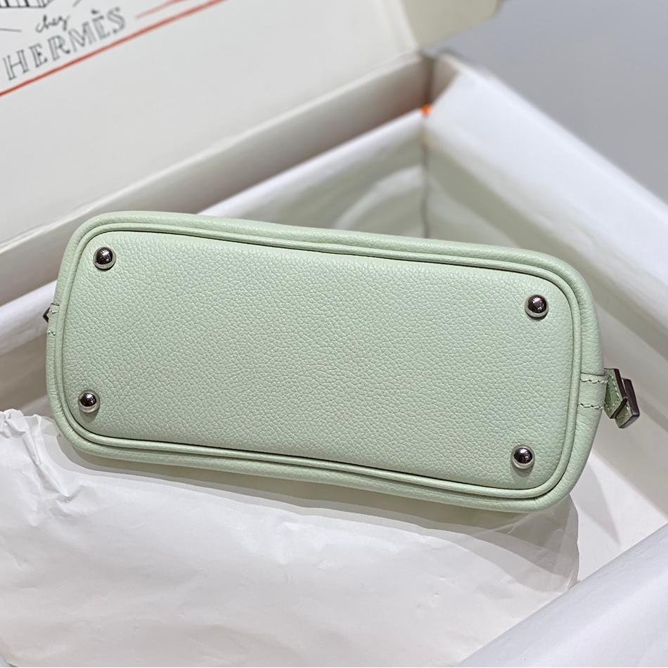 Mini Bolide Bowling Bubble Green Evercolor Leather - 图片 9