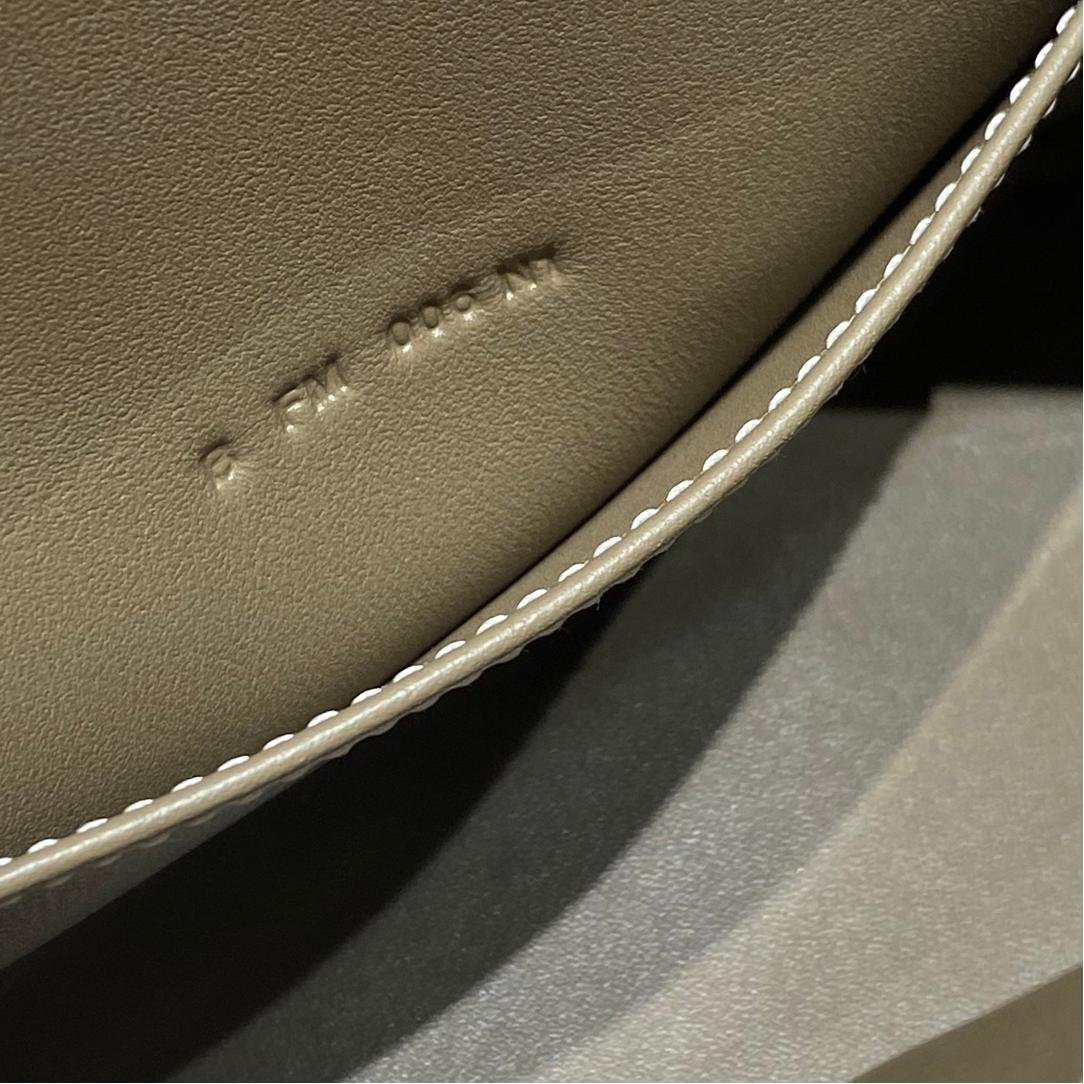 Mini Bolide Bowling Elephant Grey Evercolor Leather Gold Hardware - 图片 7