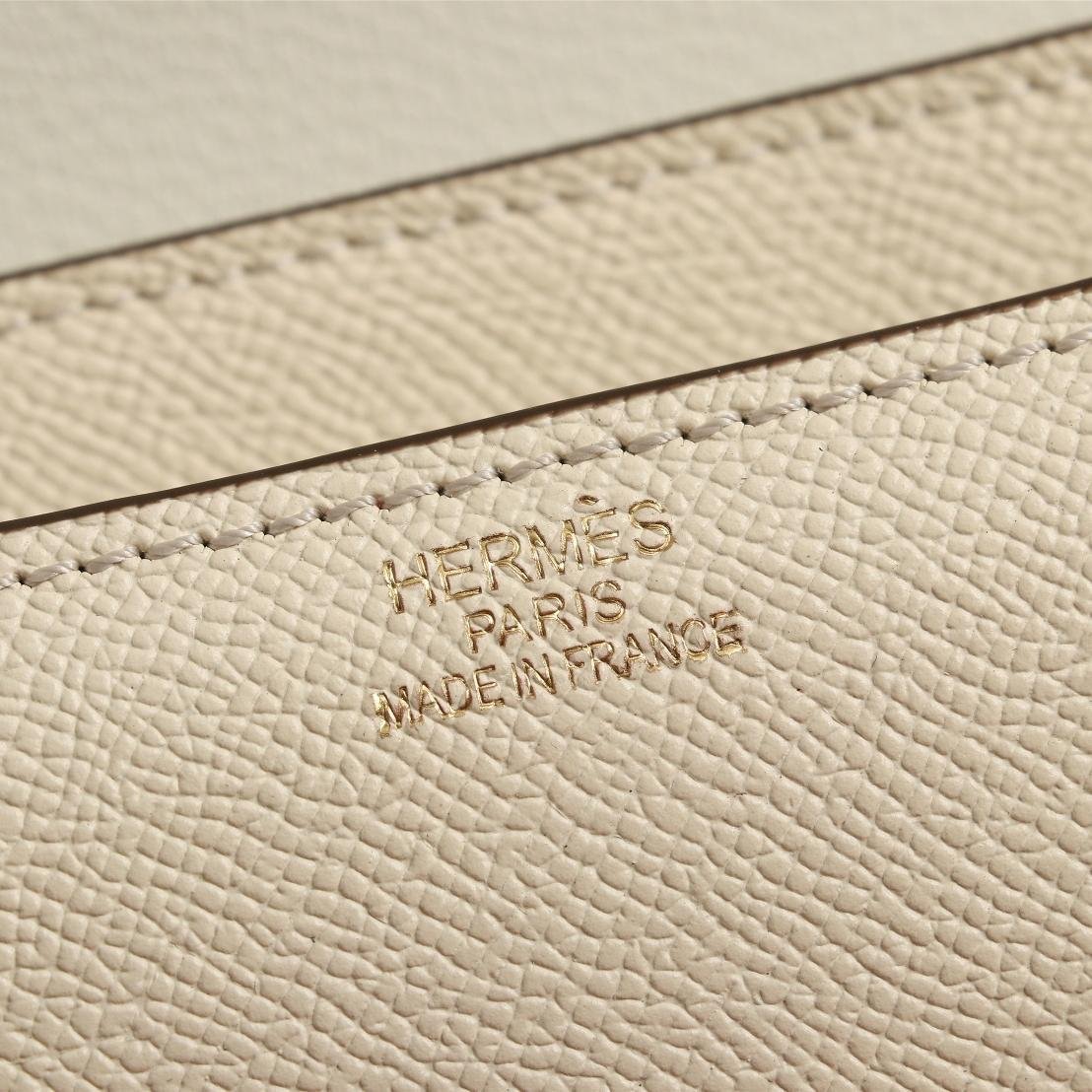 Constance Cream Epsom Leather Gold Hardware Large 20CM/23CM - 图片 7