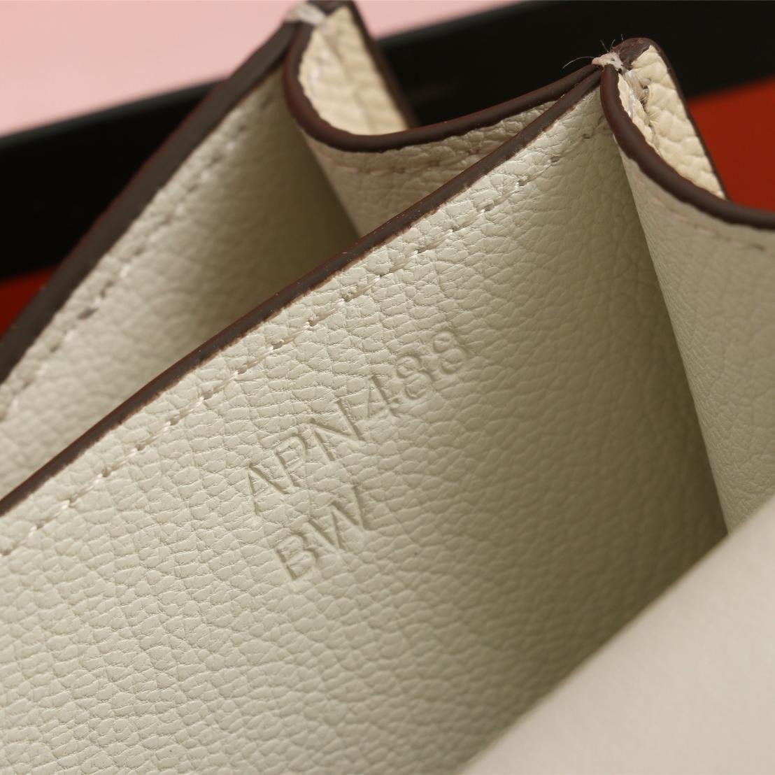 Constance Cream Epsom Leather Gold Hardware Large 20CM/23CM - 图片 8