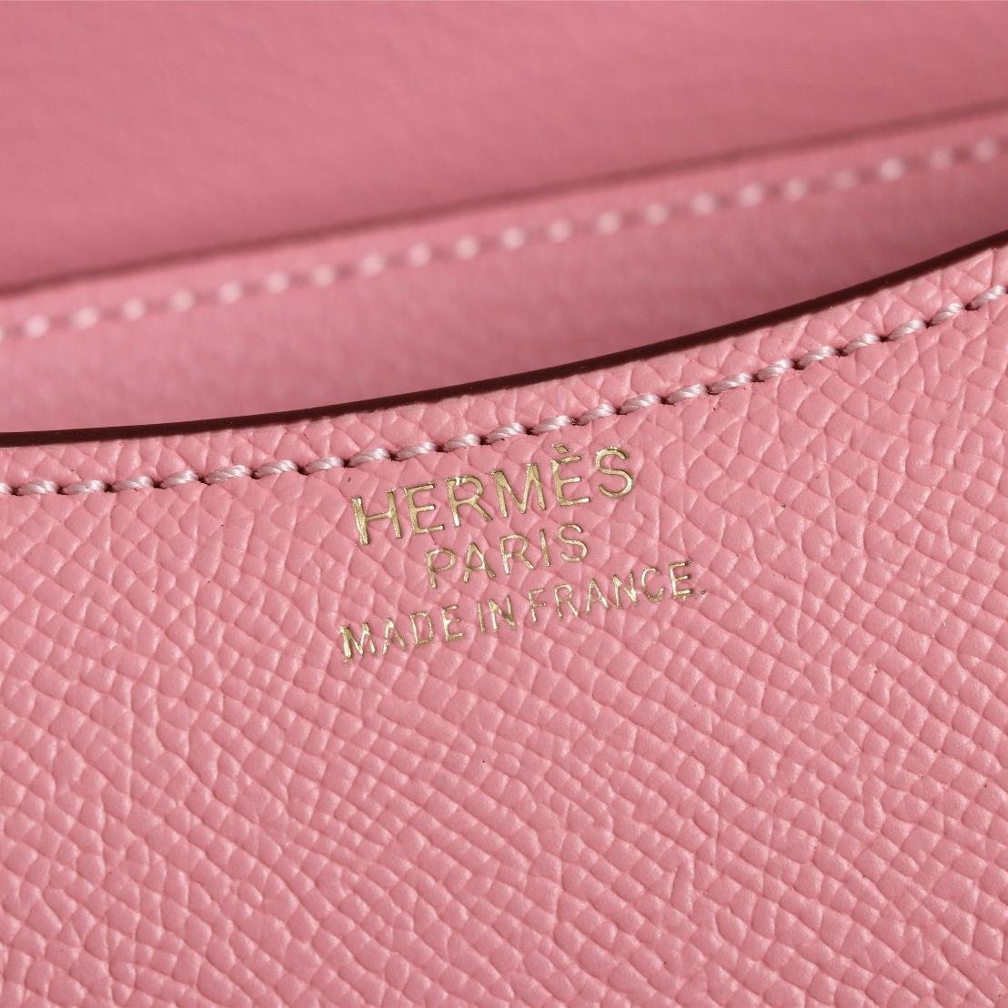 Constance Sakura Pink Epsom Leather Gold Hardware Large 20CM/23CM - 图片 7