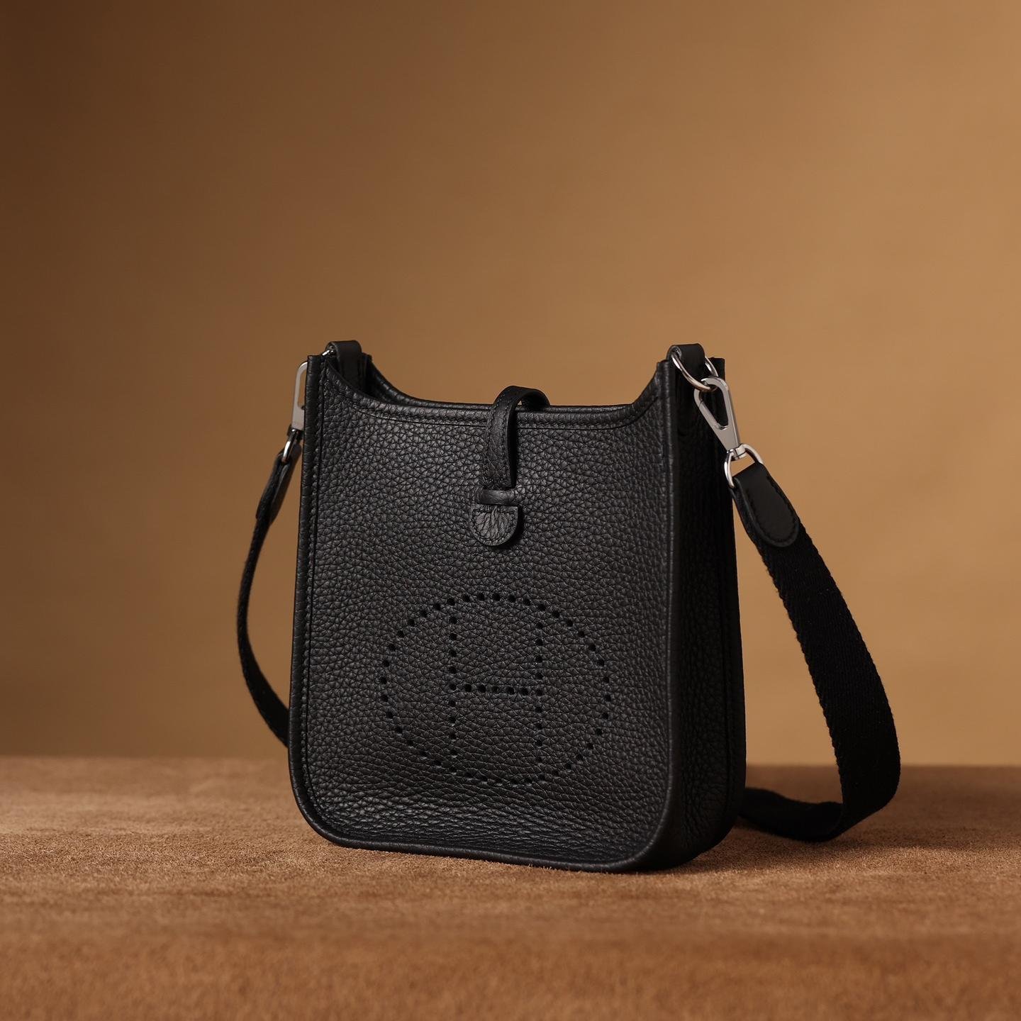 Evelyne Black Silver Hardware 18CM - 图片 2