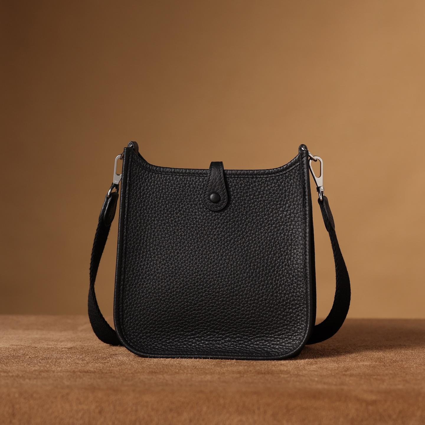 Evelyne Black Silver Hardware 18CM - 图片 4