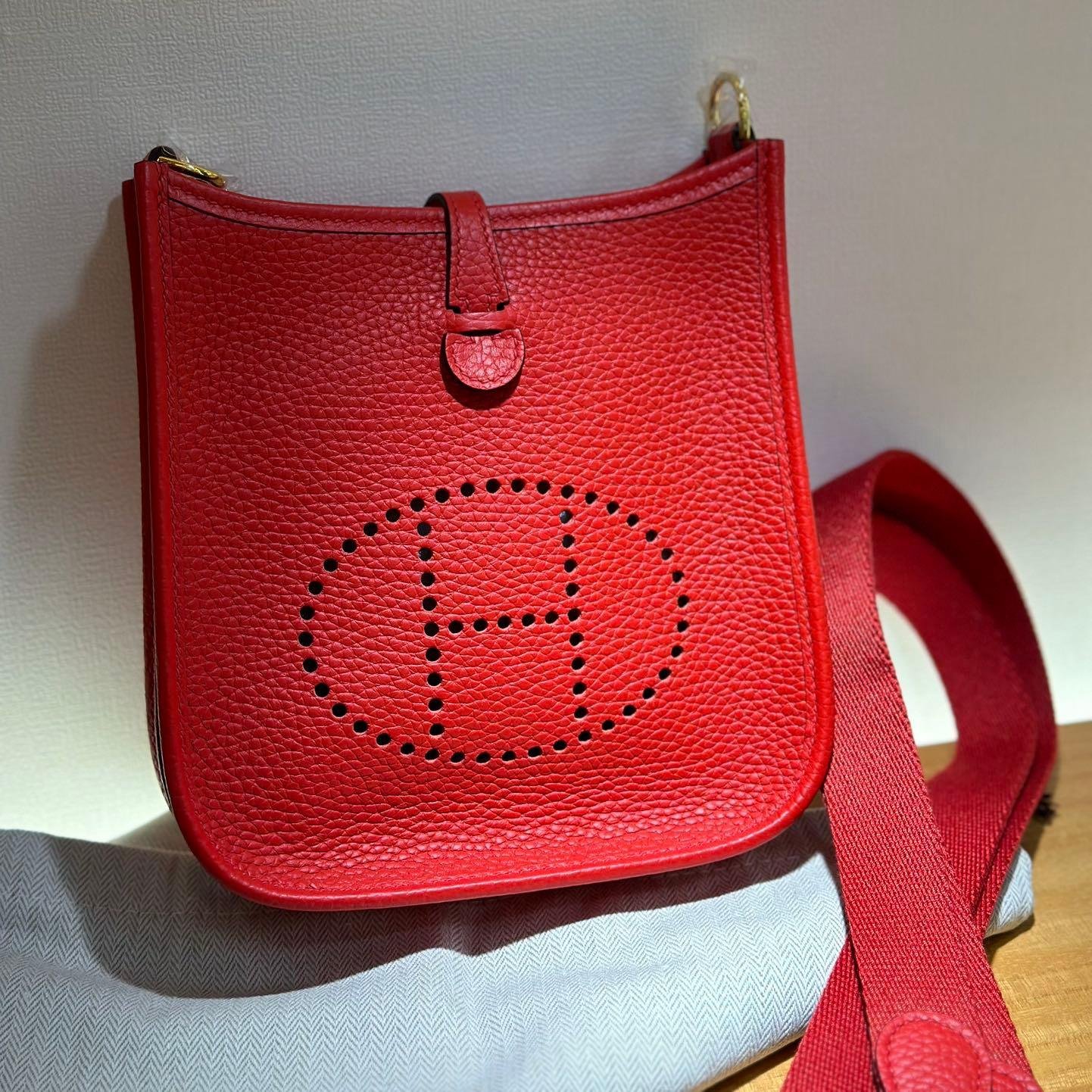 Evelyne Red Gold Hardware 18CM - 图片 2