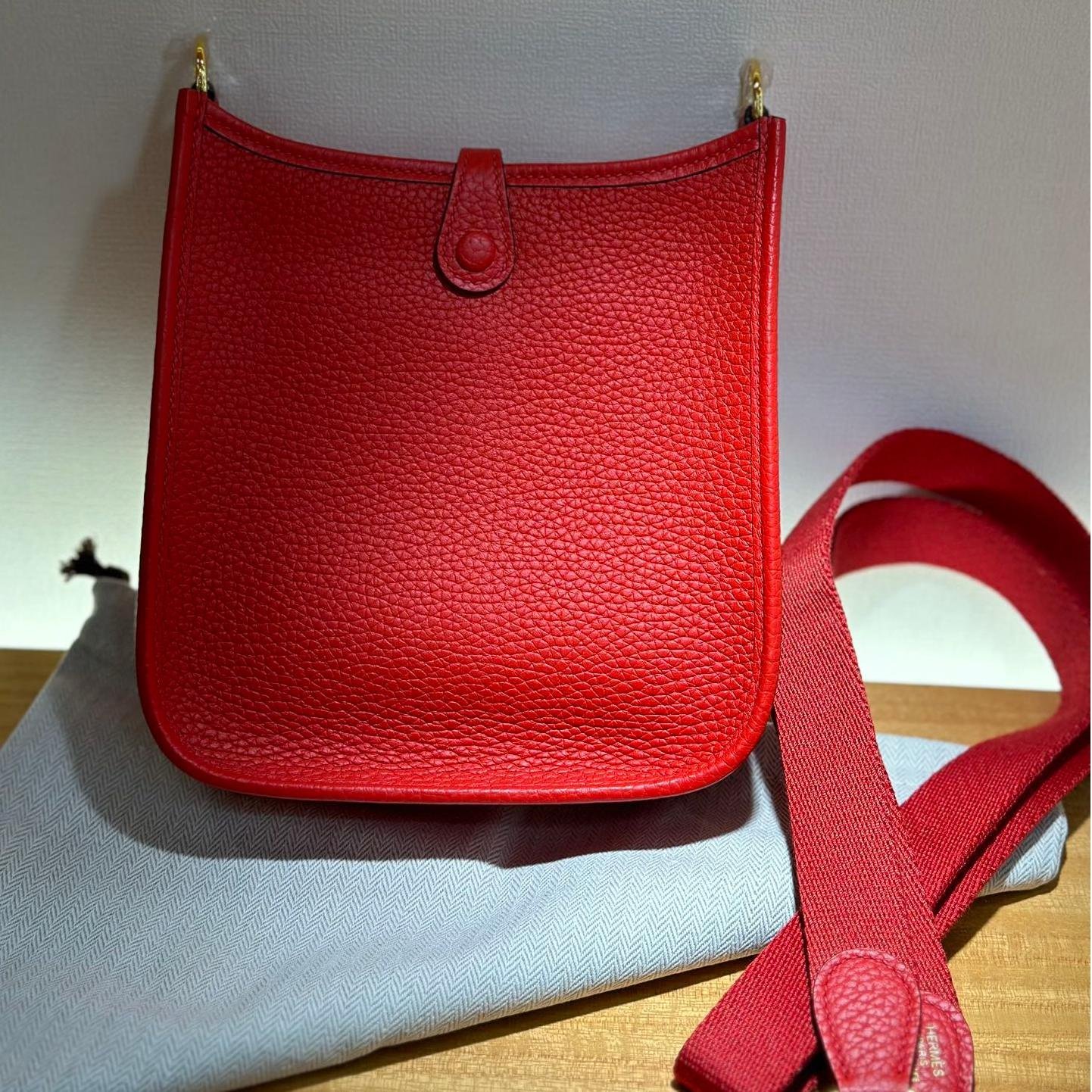 Evelyne Red Gold Hardware 18CM - 图片 4