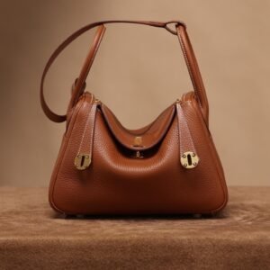 Lindy Gold Brown TC Leather with Gold Hardware 26CM