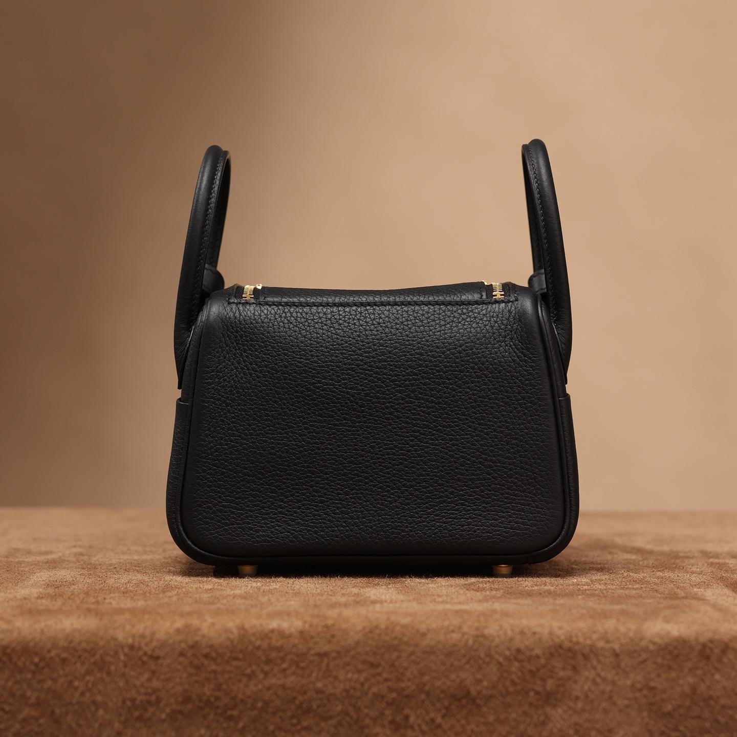 Lindy Black TC Leather with Gold Hardware 19CM - 图片 4