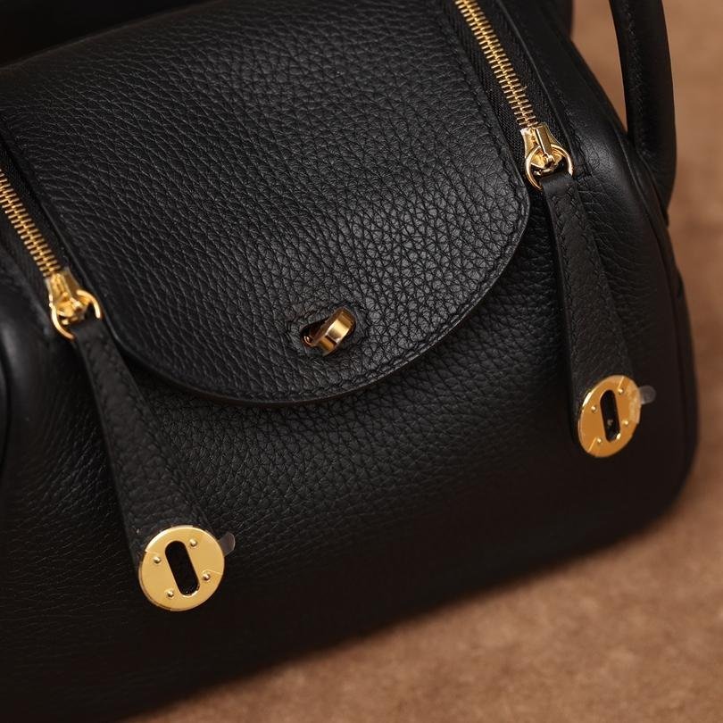 Lindy Black TC Leather with Gold Hardware 19CM - 图片 7