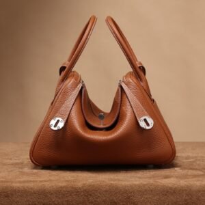 Lindy Gold Brown TC Leather with Silver Hardware 26CM