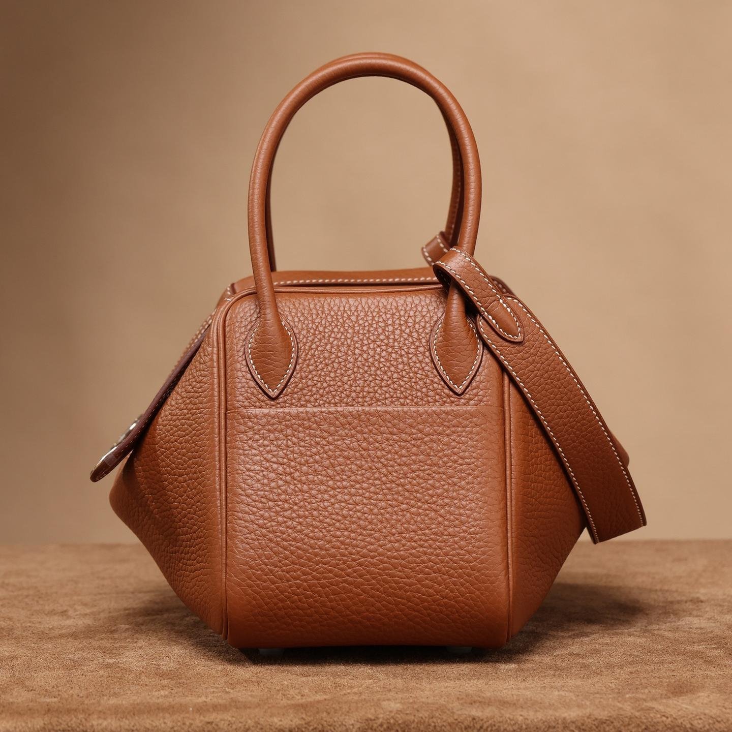 Lindy Gold Brown TC Leather with Silver Hardware 26CM - 图片 3
