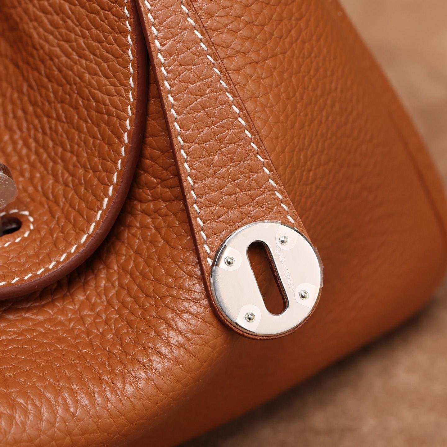 Lindy Gold Brown TC Leather with Silver Hardware 26CM - 图片 6