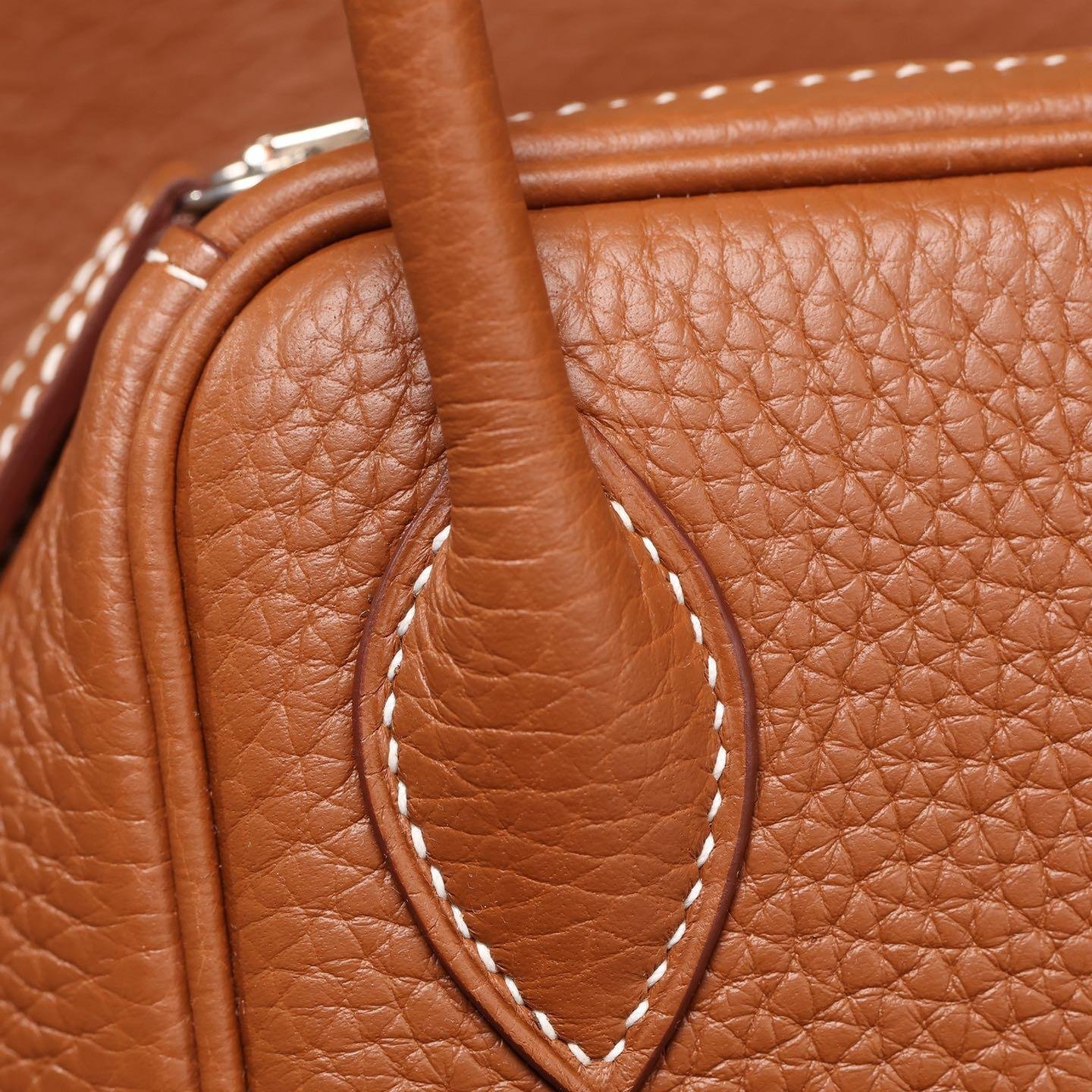 Lindy Gold Brown TC Leather with Silver Hardware 26CM - 图片 9